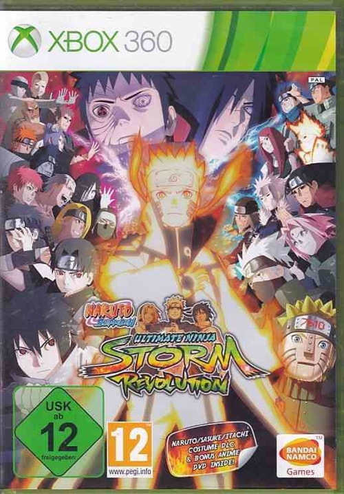 Naruto Shippuden Ultimate Ninja Storm Revolution - XBOX 360 (B Grade) (Genbrug)